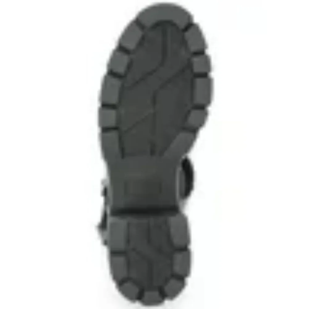 NWT Size 10 (M) Madden NYC Women's Fisherman Block Heel Sandals – Black